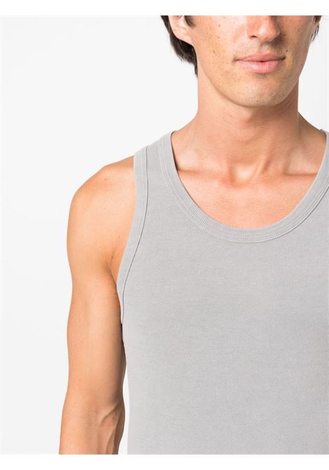 Grey fine-ribbed tank top - ENTIRE STUDIOS -  men ENTIRE STUDIOS | ES2155RH